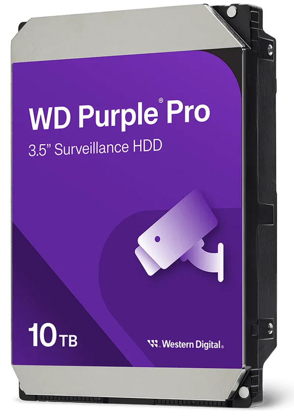 Western Digital WD Purple Pro 10TB, 24/7, 512e / 3.5" / SATA 6Gb/s