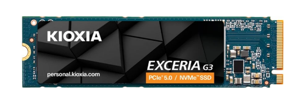 KIOXIA EXCERIA G3 SSD 2TB, M.2 2280 / M-Key / PCIe 5.0 x4