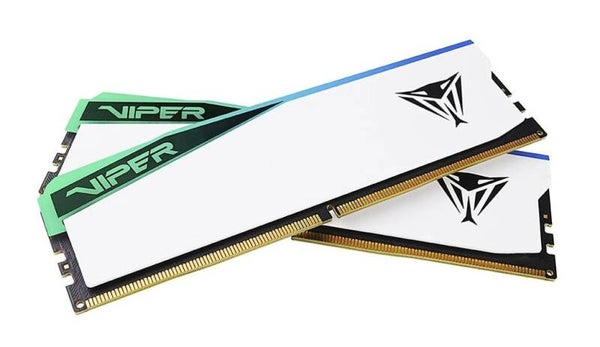 Patriot Viper ELITE 5 RGB UDIMM 32GB Kit, DDR5-7000, CL38-48-48-88, PVER532G70C38KW