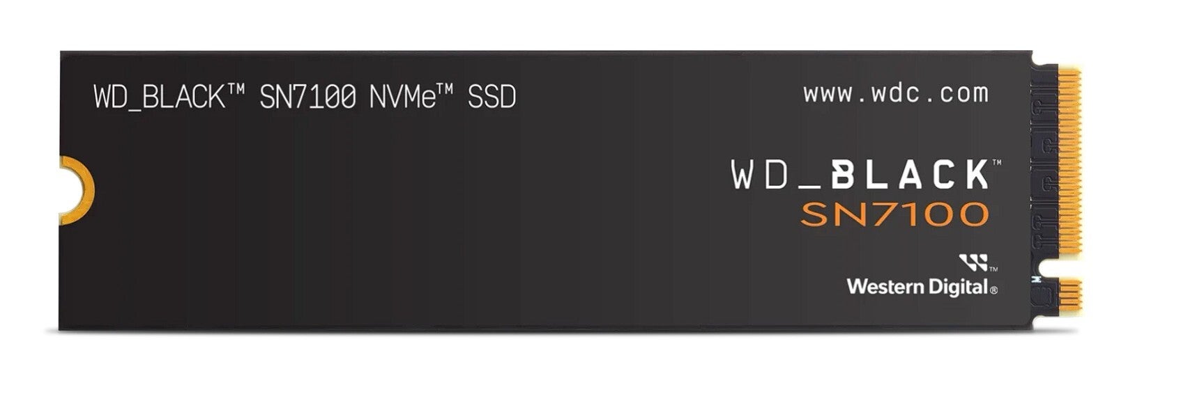 Western Digital WD_BLACK SN7100 NVMe SSD 1TB, M.2 2280 / M-Key / PCIe 4.0 x4, WDS100T4X0E-00CJA0