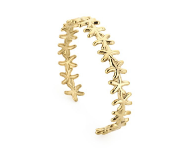 Starfishy Bangel Goud