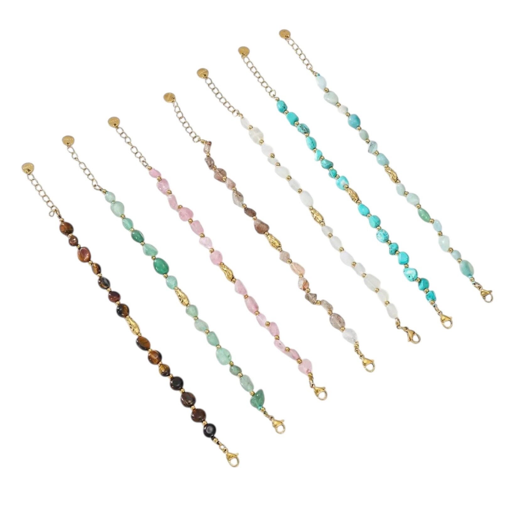 Spring stone armband