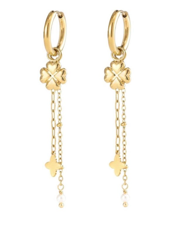 Lucky Pearl Oorbellen