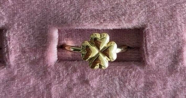 Klaver ring Goud