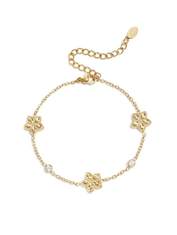 Flower Diamonds Armband