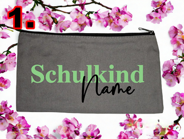Tasche „Schulkind“ mit Name – personalisiert, praktisch & perfekt für den Schulstart