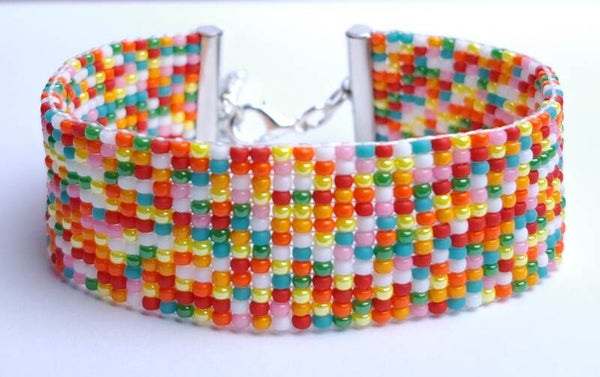Multi color armband Miyuki