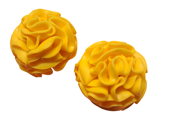 Bloem oorbellen zonnebloem geel