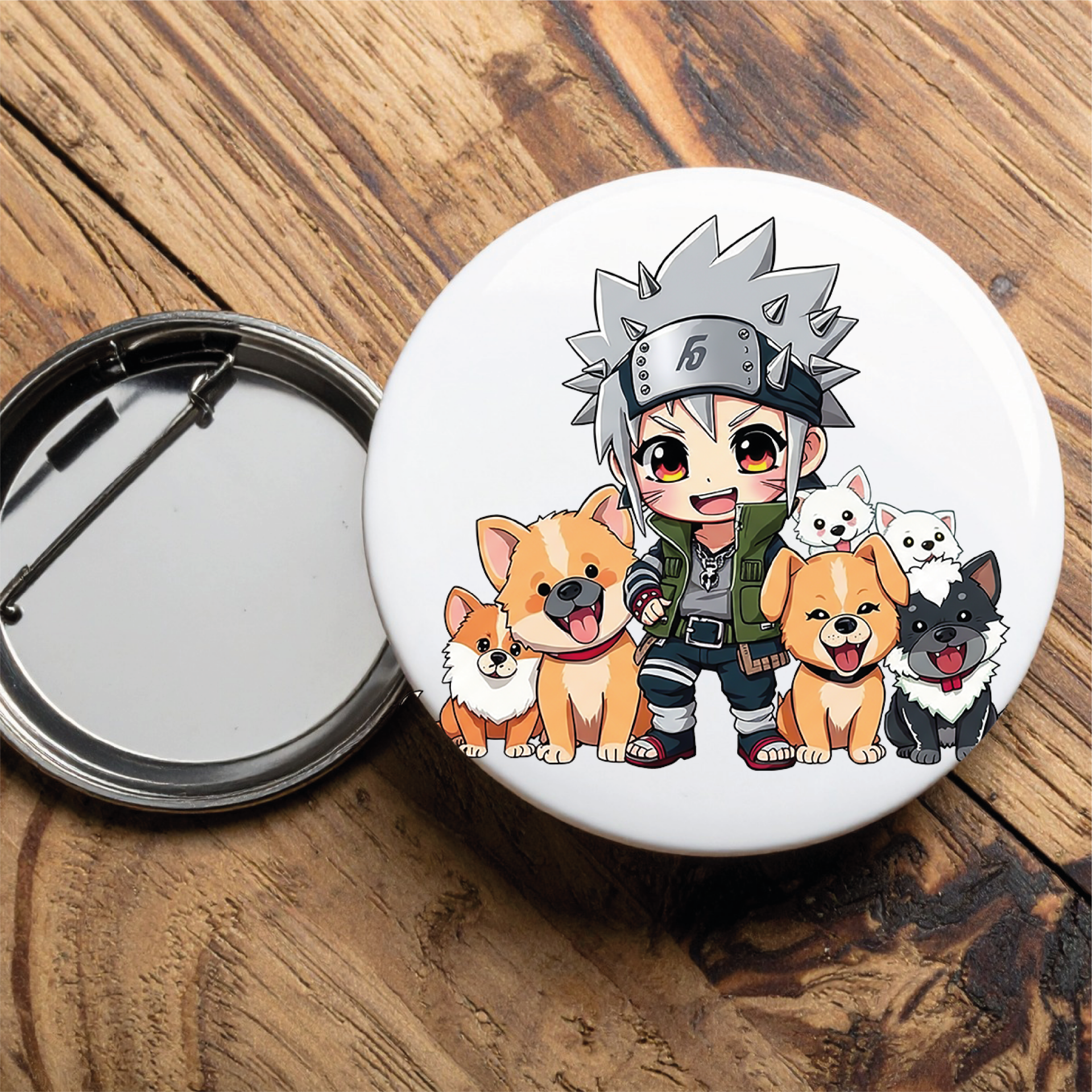 Badge Kakashi Chibi