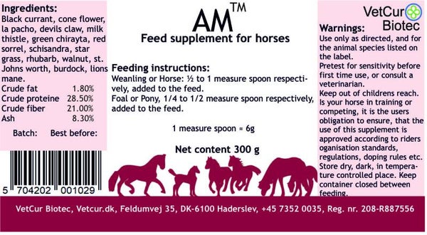 AM paard by Vetcur 300g poeder