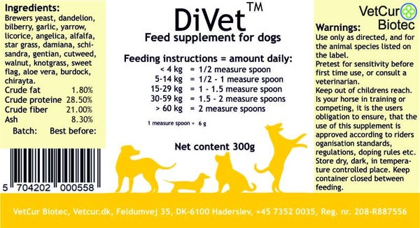 DiVet Hond, Kat en Paard (olie of poeder) by Vetcur