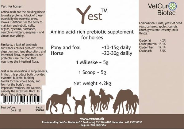 Yest Paard 4,2 kg by VetCur