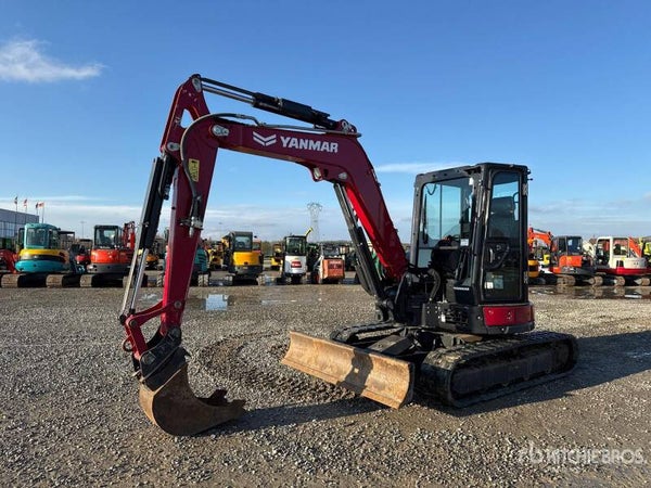 2024 Yanmar ViO50-6B Long Arm Mini escavatore
