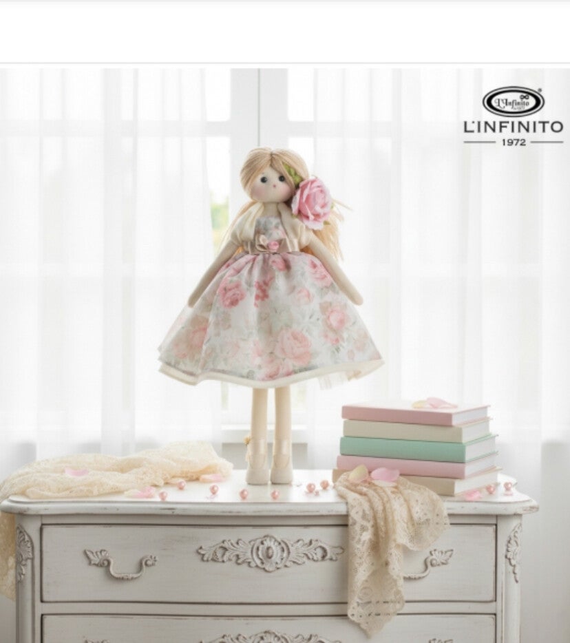 Bambola chiffon fiorato