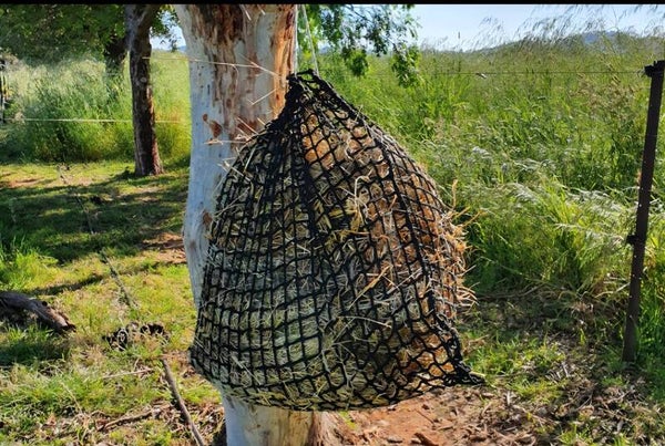 Knotless Hay Nets -  MEDIUM- GutzBusta slow feed hay nets