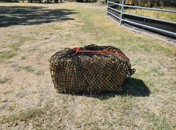 Knotless Hay Nets -  LARGE- GutzBusta slow feed hay nets