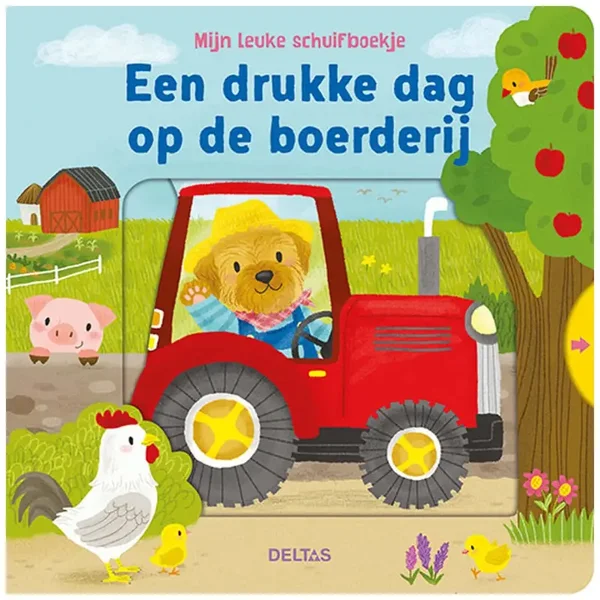 Mijn leuke schuifboekje Een drukke dag op de boerderij