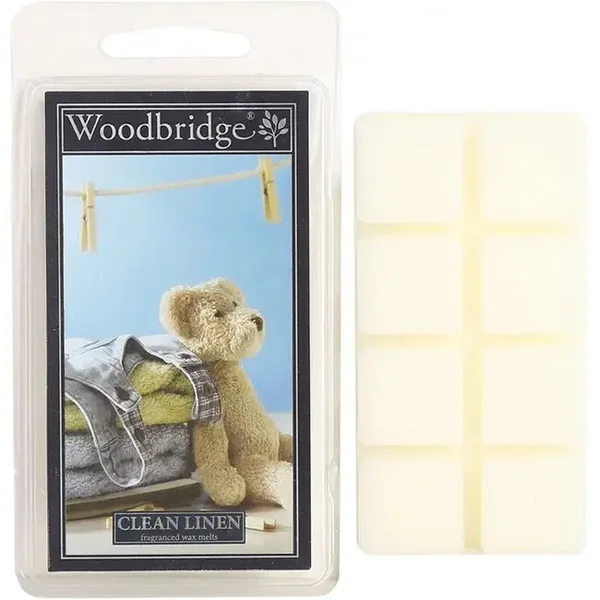 Woodbridge Clean Linen wax melts 68g