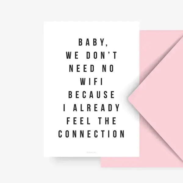 Typealive Ansichtkaart Connection