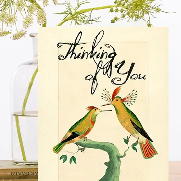 Madame Treacle Kaart "Thinking of you"