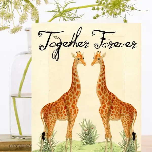 Madame Treacle Kaart "Together Forever"