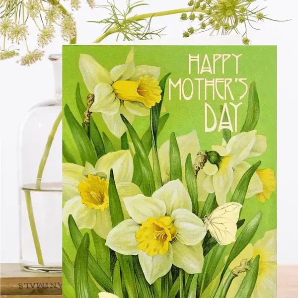 Madame Treacle Kaart Happy Mothersday "Daffodils"