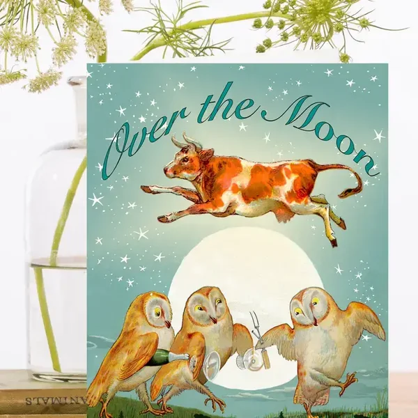 Madame Treacle Kaart "Over the Moon"