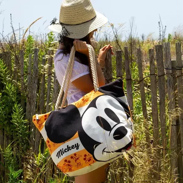 Disney Mickey Mouse Strandtas Orange-Soleil