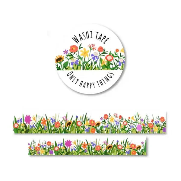 Only Happy Things Washi tape Spring Flowers