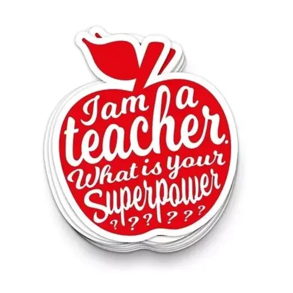 Studio Inktvis Sticker I am a teacher