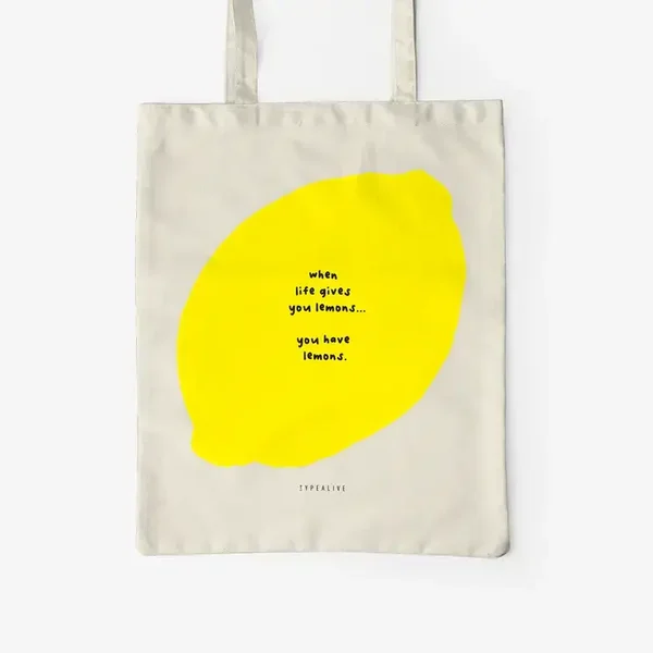 Typealive Katoenen tas You have lemons