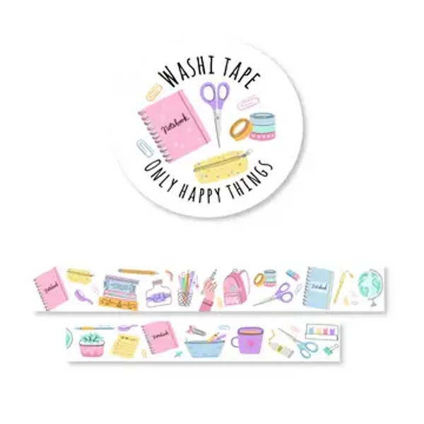 Only Happy Things Washi tape Stationery Wonderland