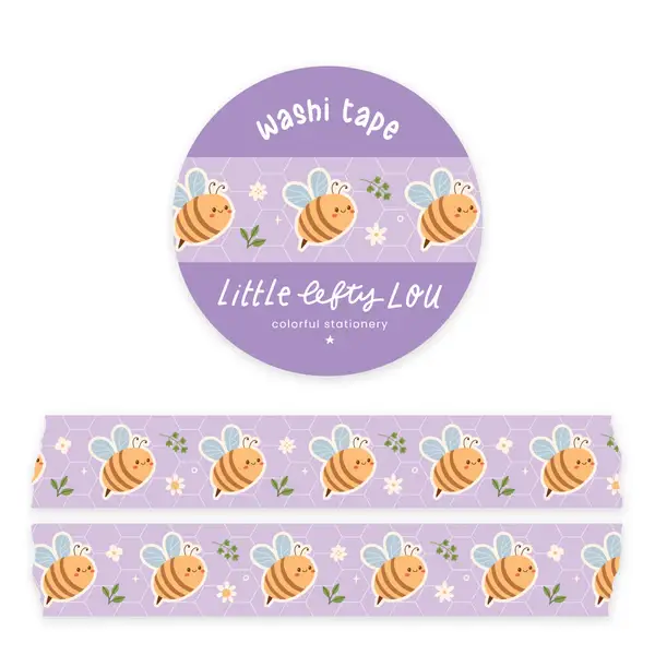 Little Lefty Lou Washi tape Bumble Bees