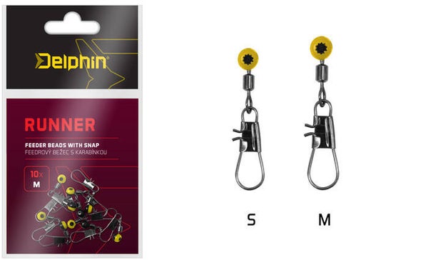 Delphin RUNNER met snap / 10st