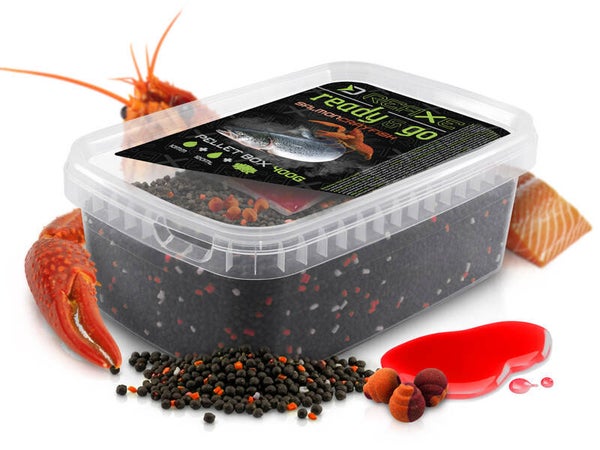 Pellet Box Salmon-Crayfish – Complete Method Feeder Set