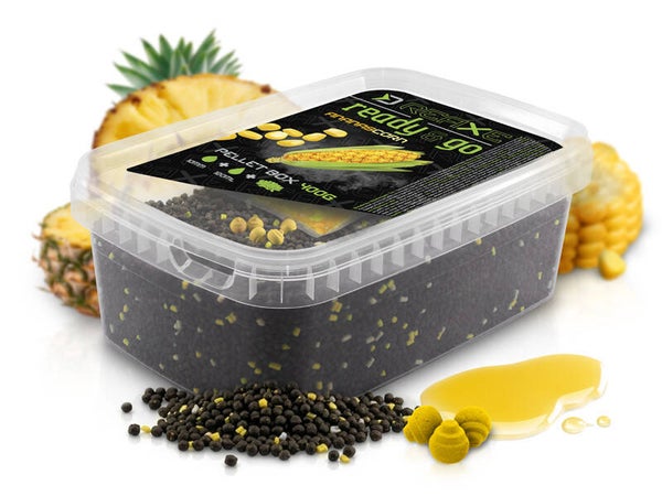Pellet Box Corn-Ananas – Complete Method Feeder Set