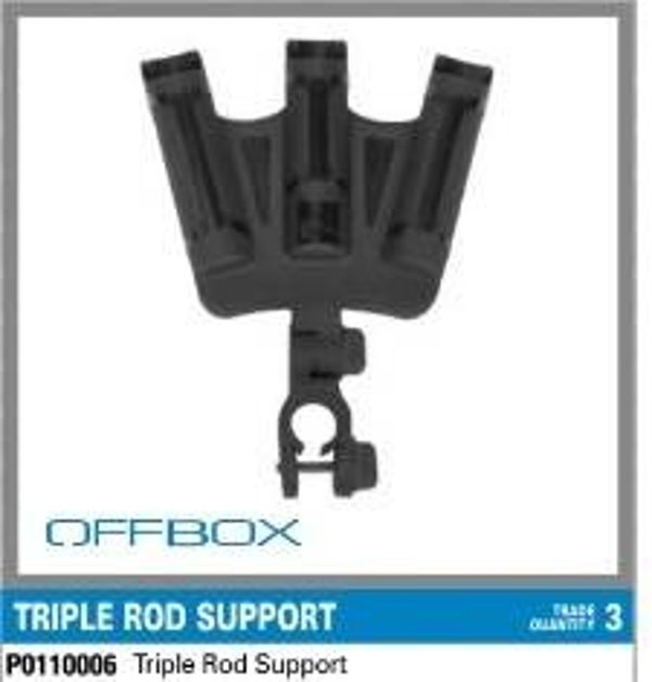 preston triple rod support