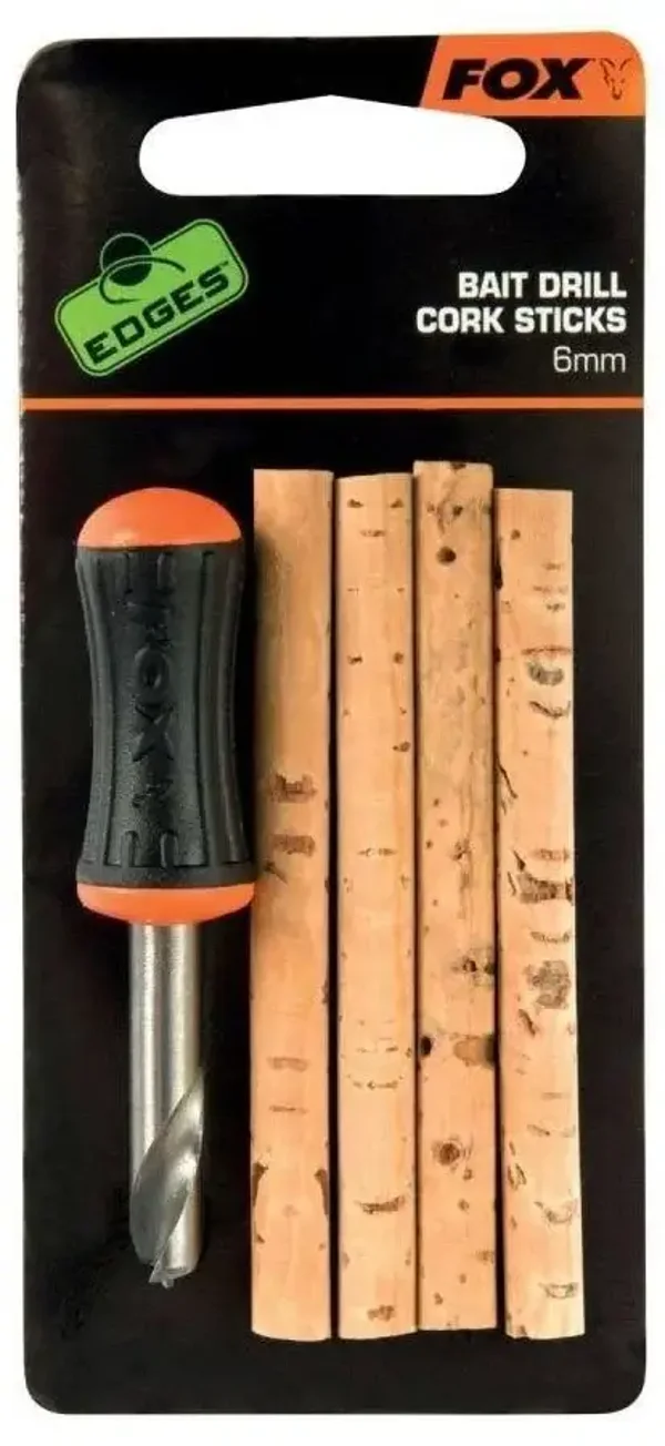 Fox Edges Drill & Cork Stick Set 6mm