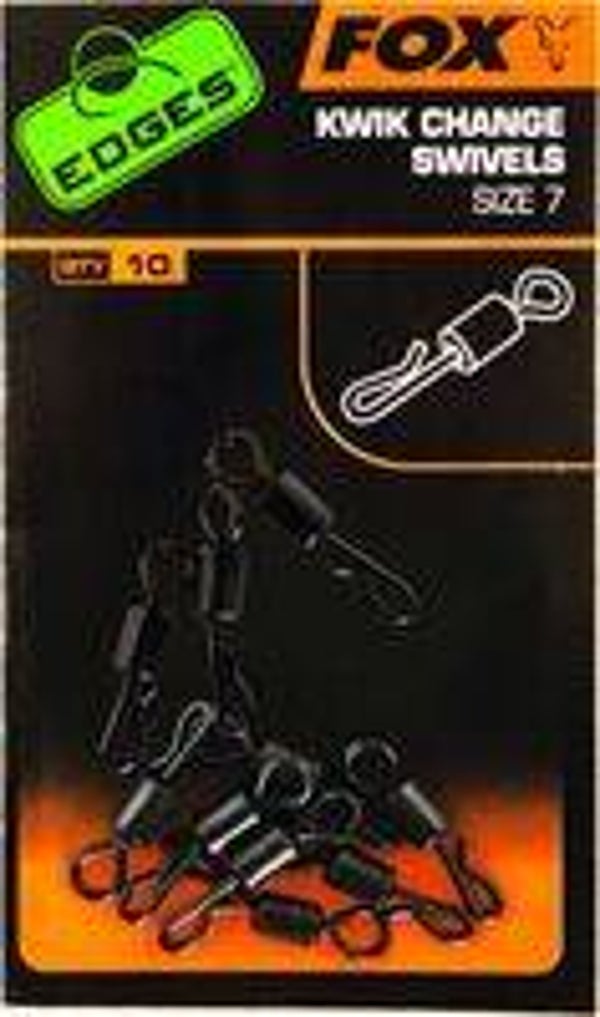 Edges Kwik Change Swivels Size 7 10pcs