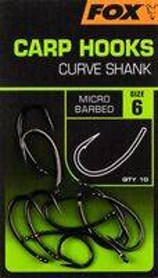 Fox Carp Hooks Curve Shank