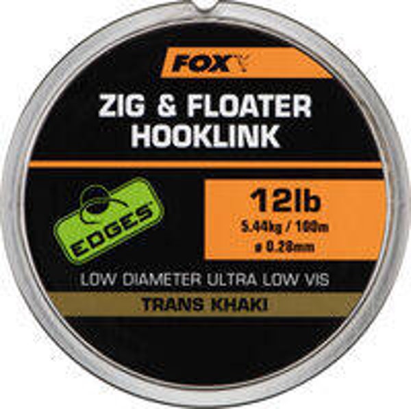 Fox Edges Zig and Floater Hooklink Trans
