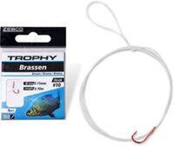 Trophy Bream hook-to-nylon red Hooklength: 70cm