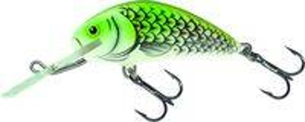 Salmo Hornet Sinking 4cm Olive Hot Spot