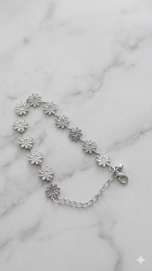 Gänseblümchen-Armband „Daisy Dream“ – Verspielter Sommer-Chic  (Für Frauen)