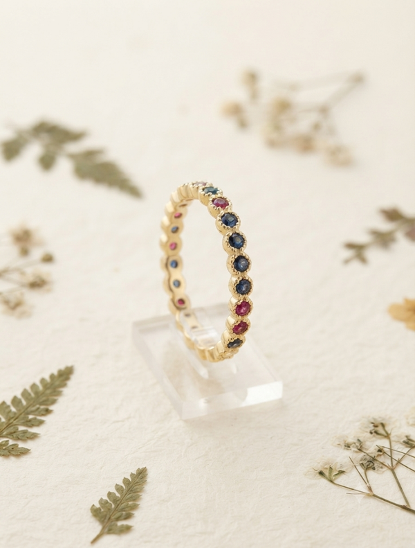 „Rainbow Memory“ Ring EU 60 für Frauen