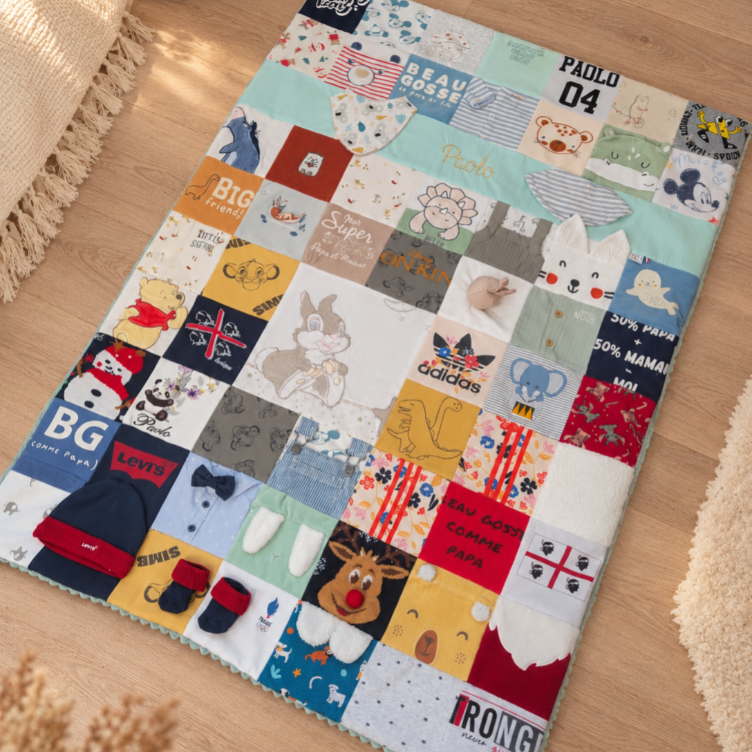 Couverture Souvenir Taille L (100×140cm)