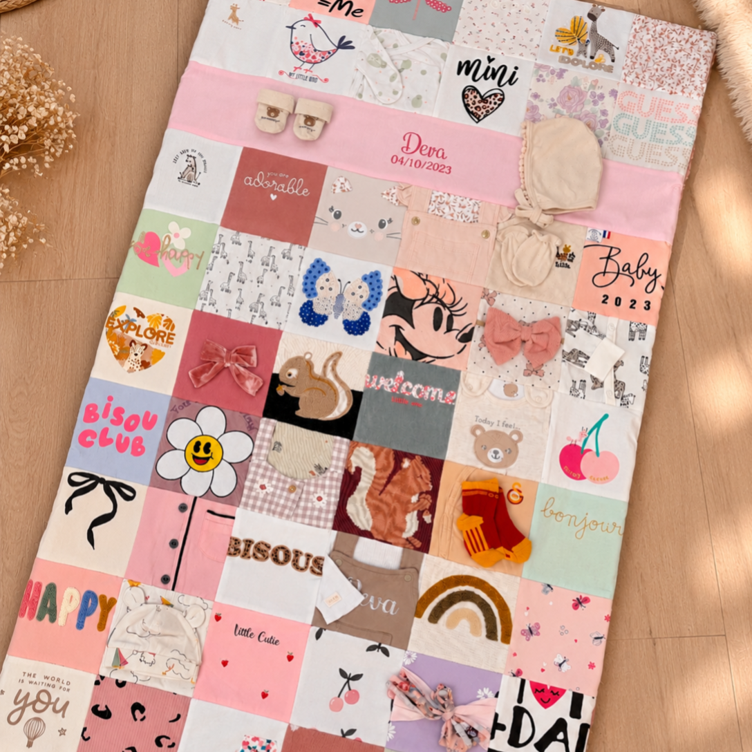 Couverture Souvenir Taille M (85×140cm)
