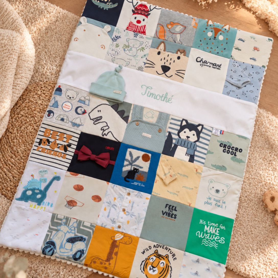 Couverture Souvenir Taille S (75×95cm)