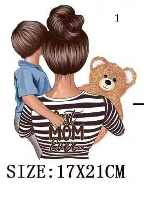 Transfert thermocollant - Divers variantes