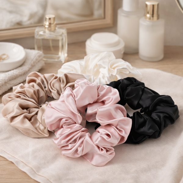 Chouchou en Soie véritable